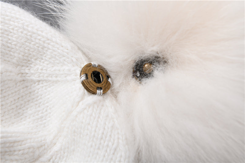 Toddler cashmere Pearl hat