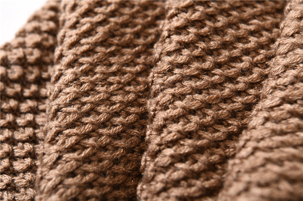 Mini weave set- slouchy hat and infinity scarf