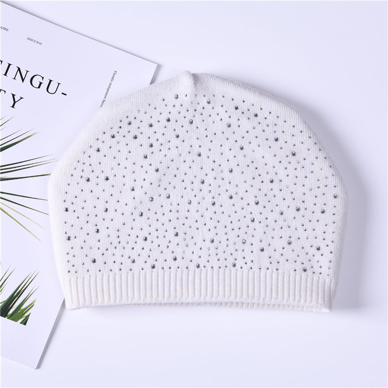 Glitter New York cashmere slouchy beanie