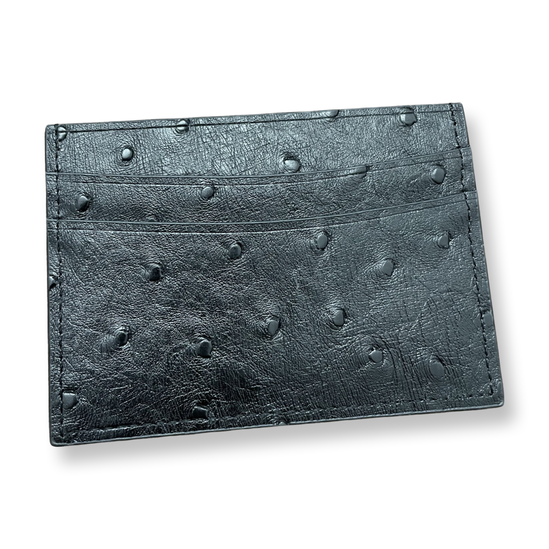 Unisex leather card case