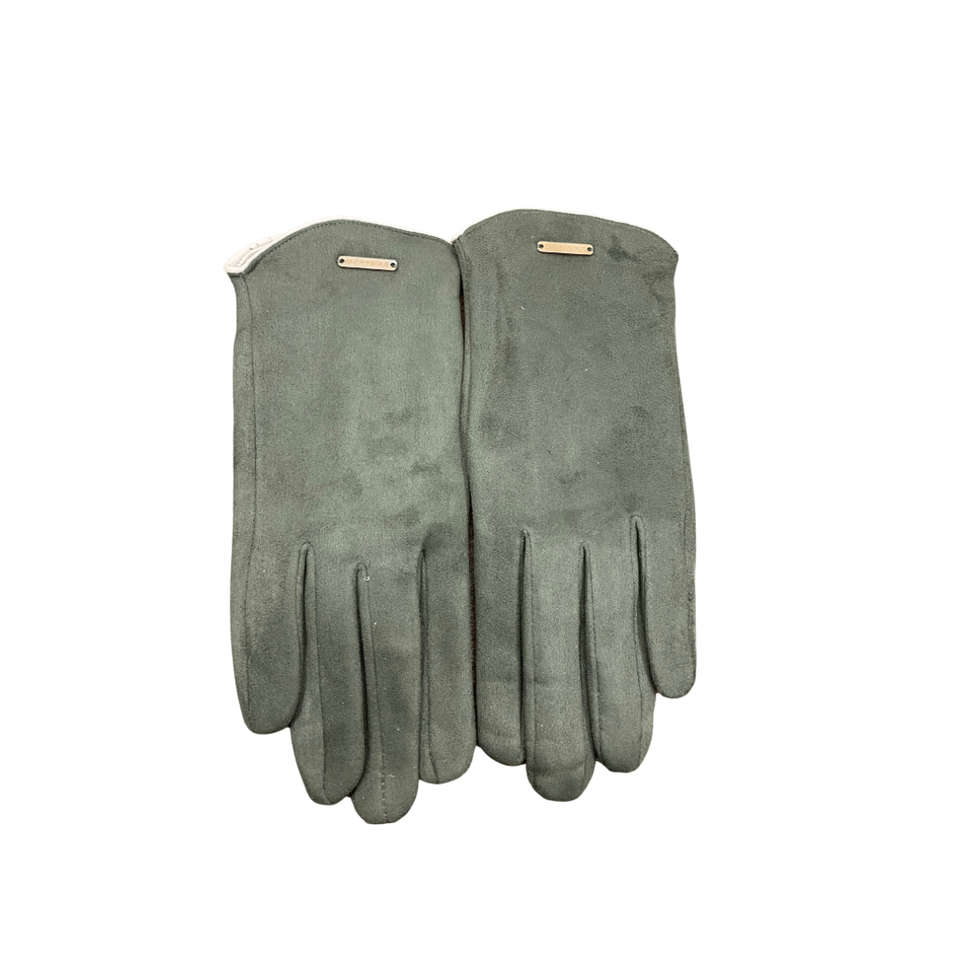 Tech compatible sueded glove