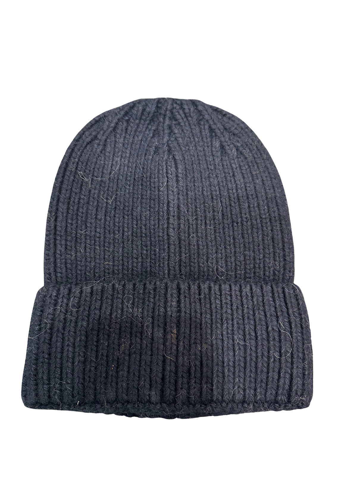 Brooke wide ribbed cashmere angora will beanie