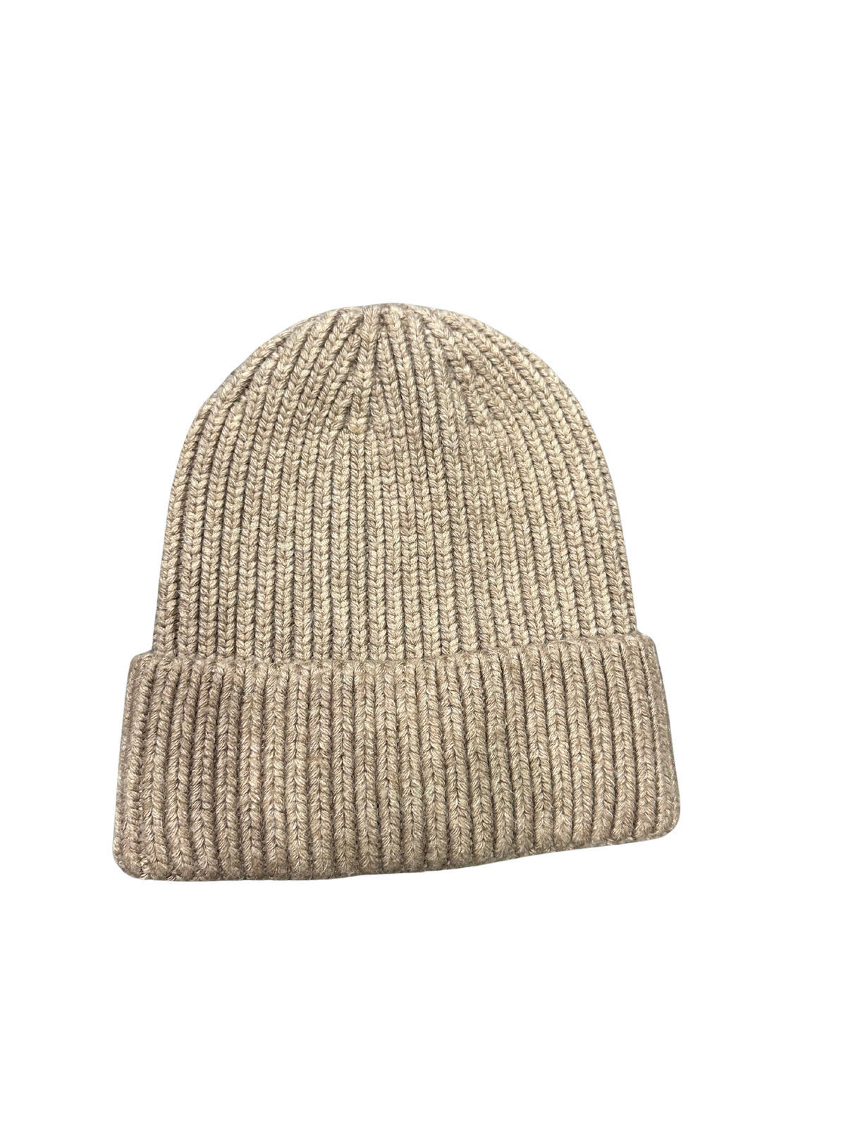 Brooke wide ribbed cashmere angora will beanie