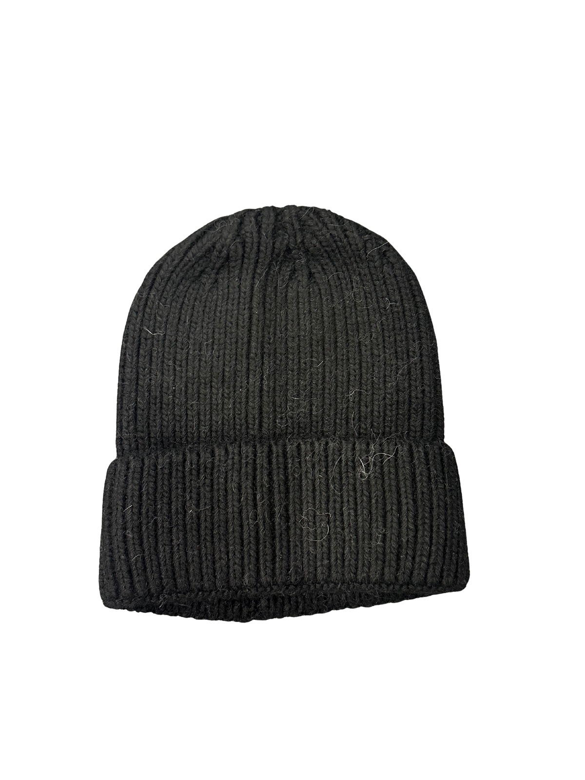 Brooke wide ribbed cashmere angora will beanie