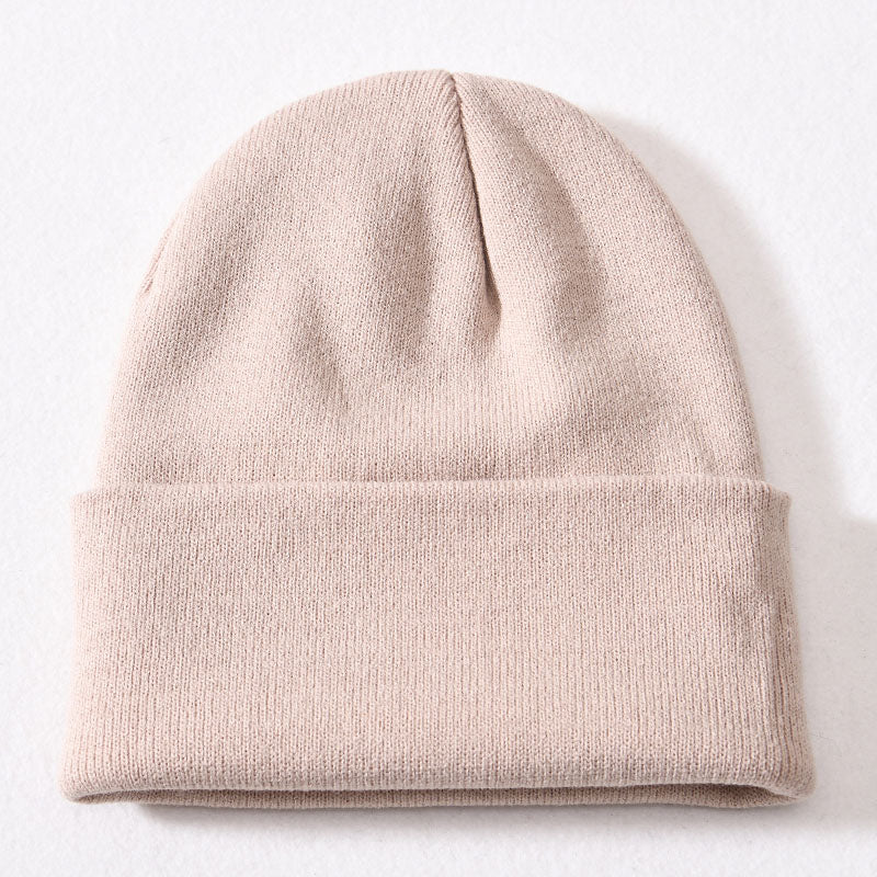 Basic unisex foldover beanie