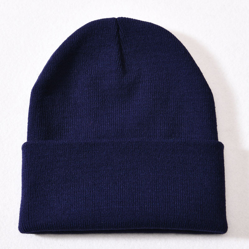 Basic unisex foldover beanie