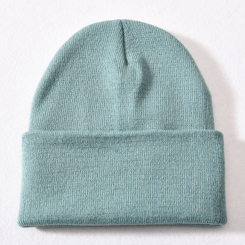 Basic unisex foldover beanie