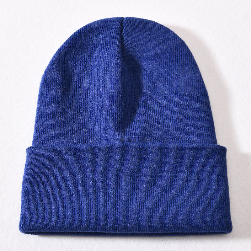 Basic unisex foldover beanie