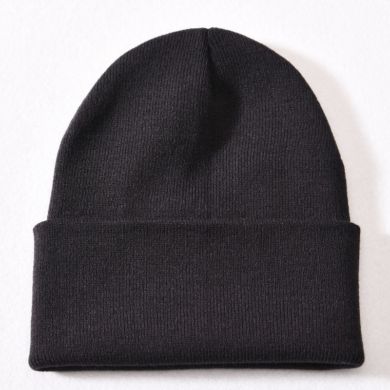 Basic unisex foldover beanie
