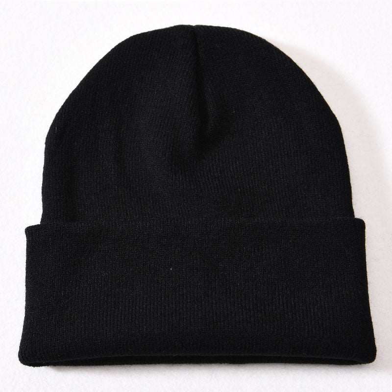 Basic unisex foldover beanie