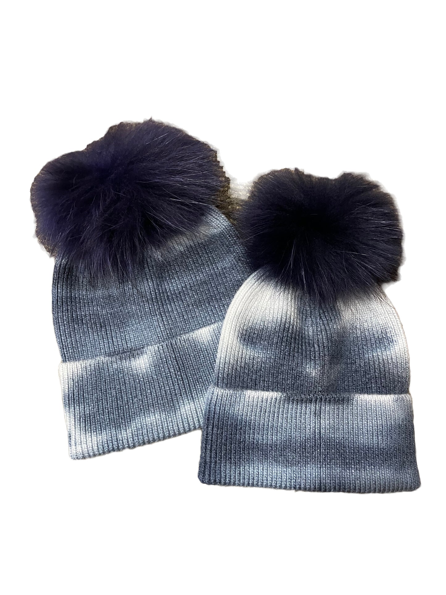 Tie dye beanie with Pom