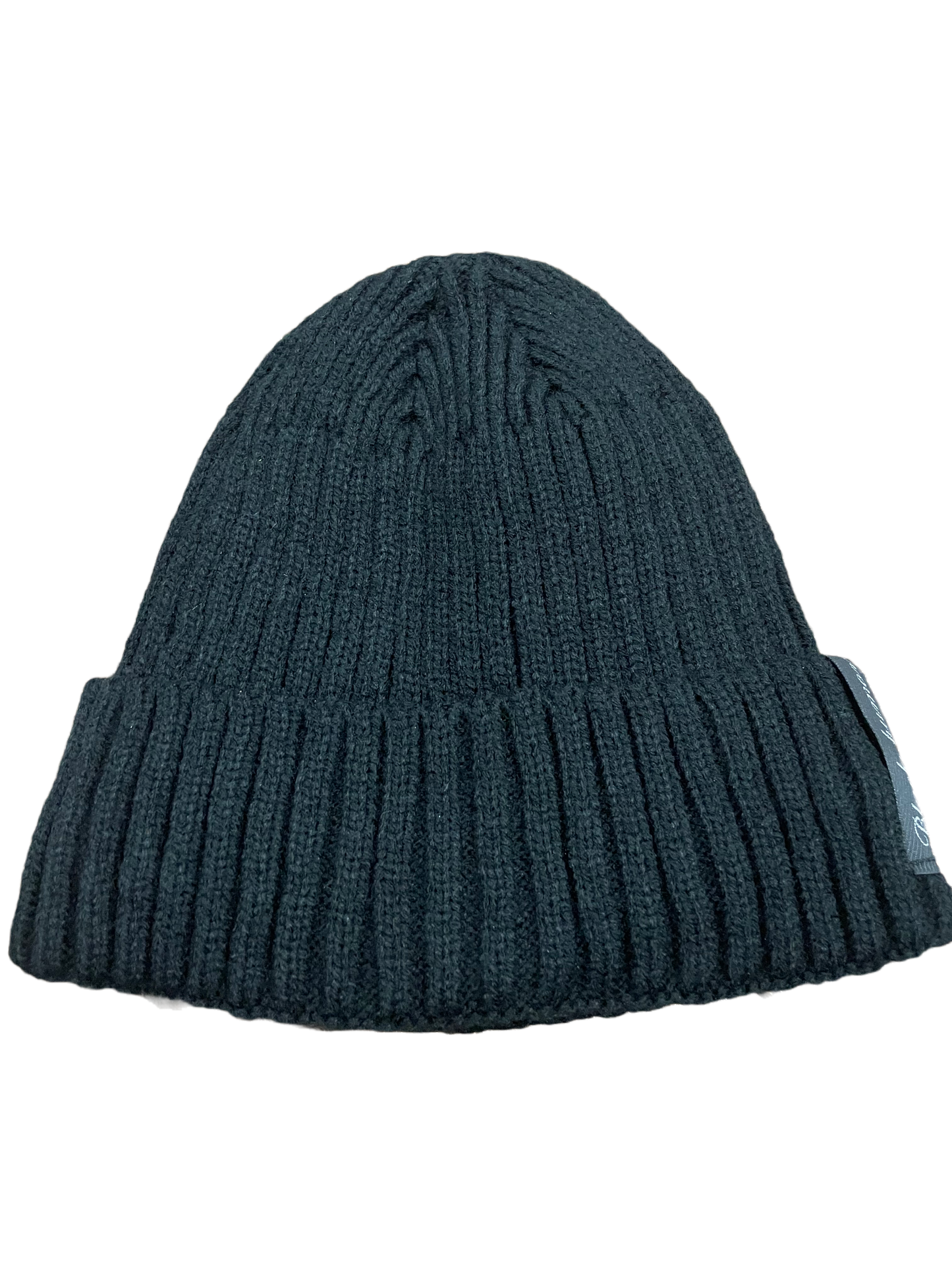 Fleece lined ribbed unisex hat