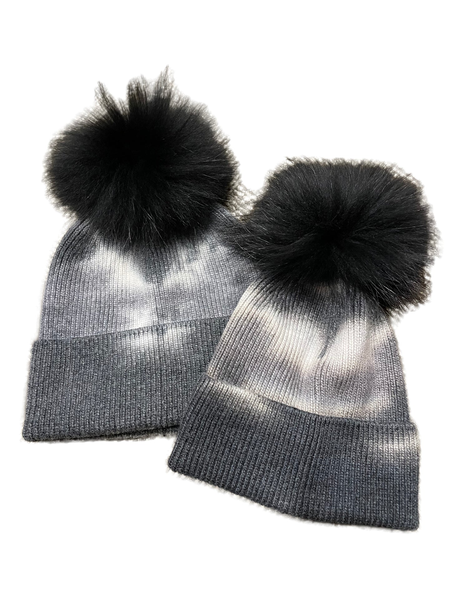 Tie dye beanie with Pom