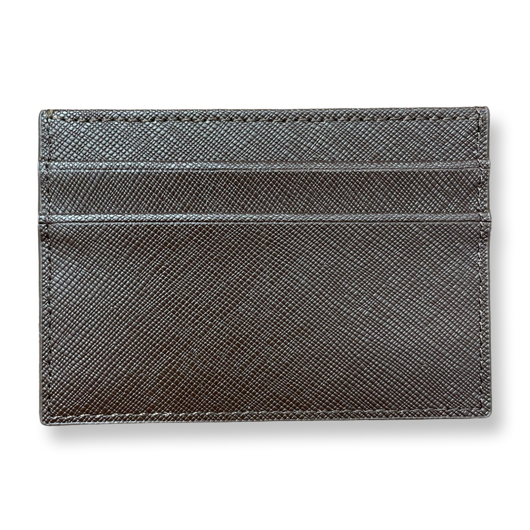 Unisex leather card case