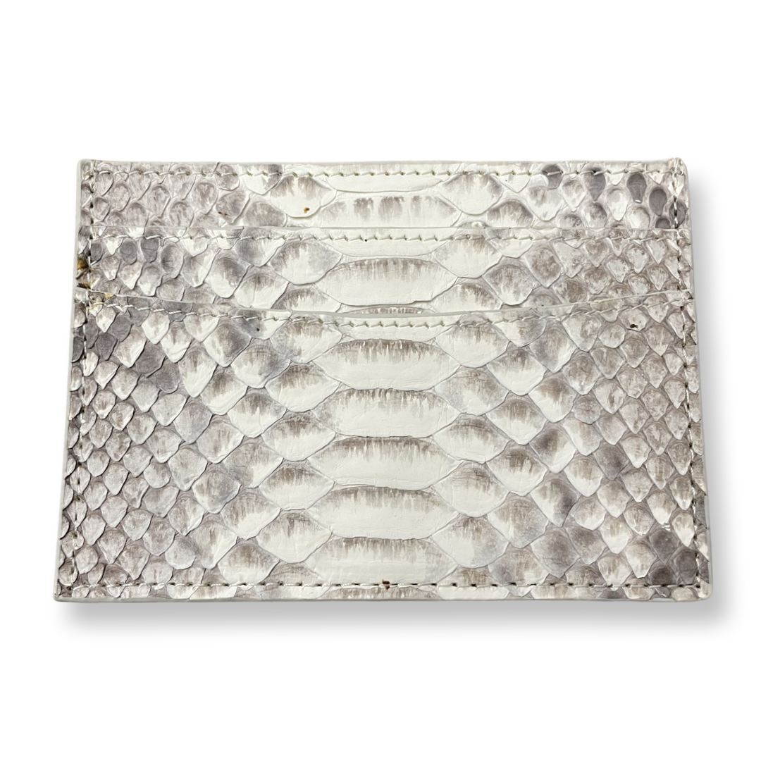 Unisex leather card case