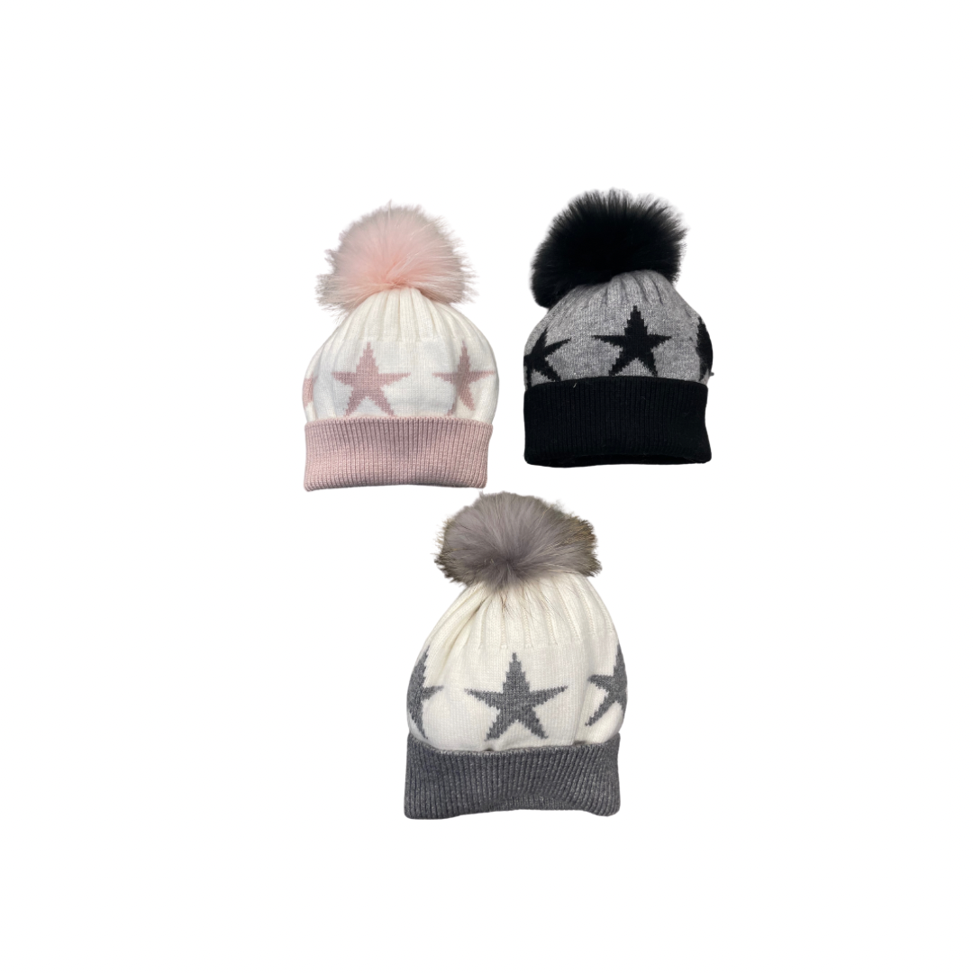 Star foldover hat
