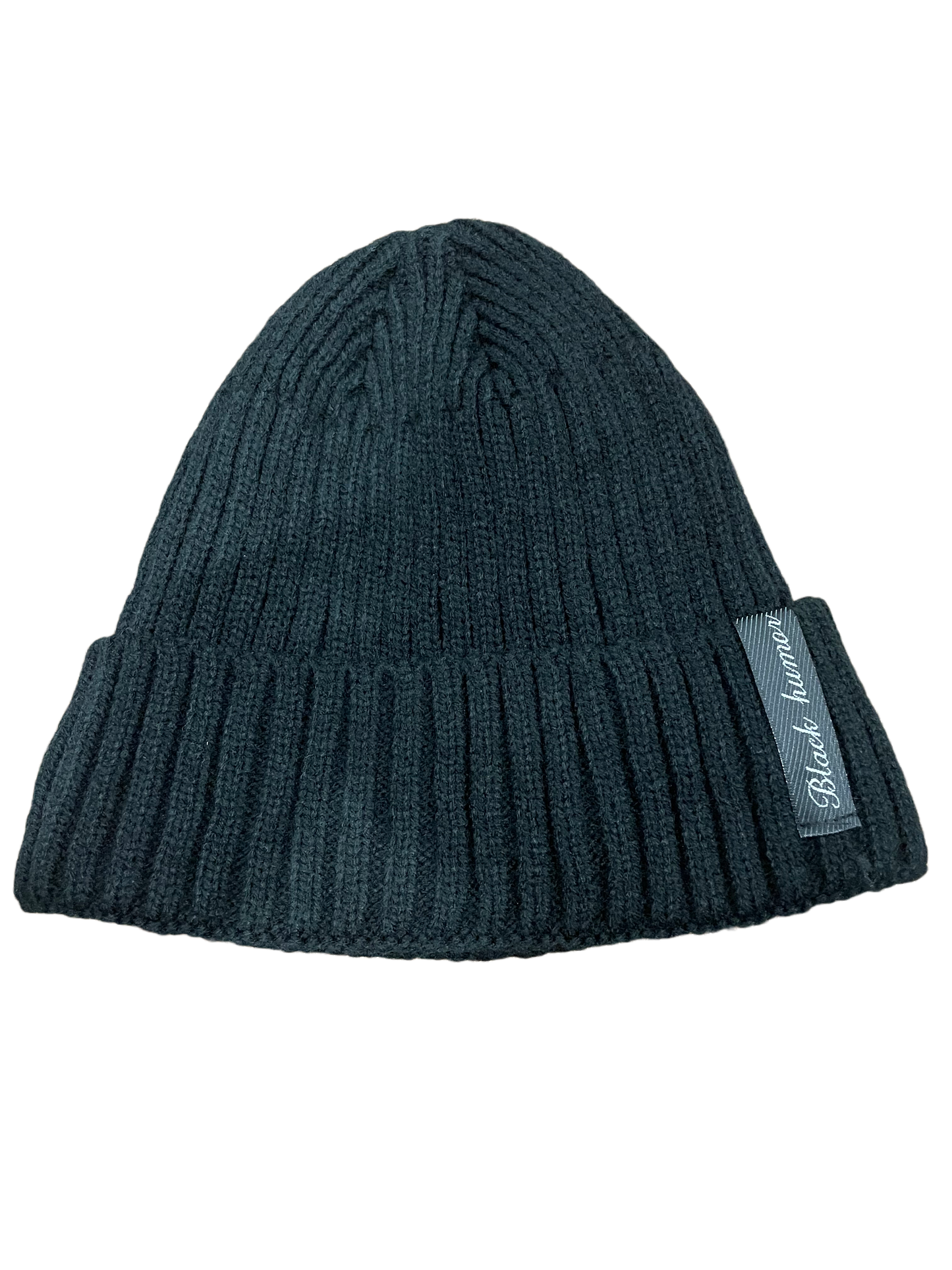 Fleece lined ribbed unisex hat