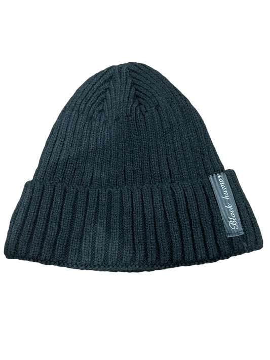 Fleece lined ribbed unisex hat