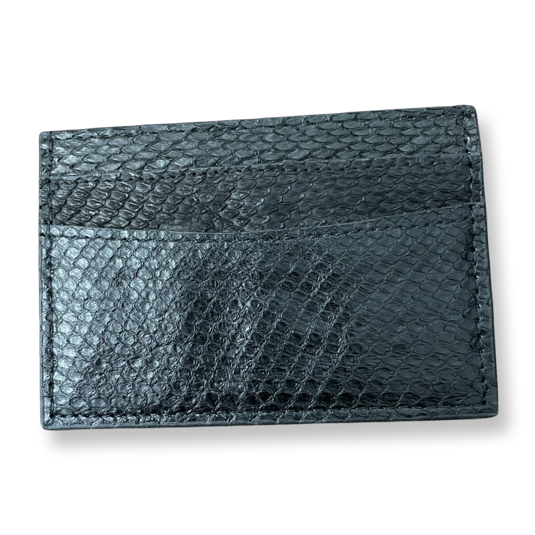 Unisex leather card case
