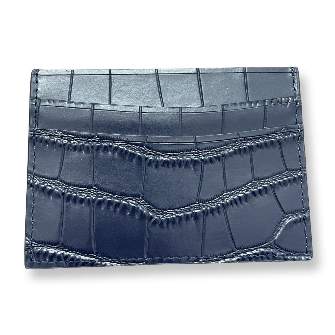 Unisex leather card case